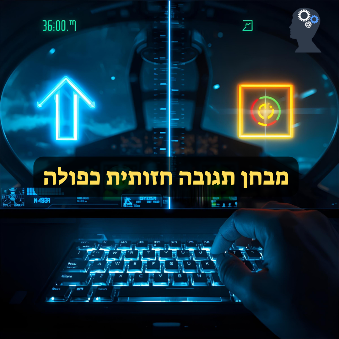 מבחן תגובה חזותית כפולה